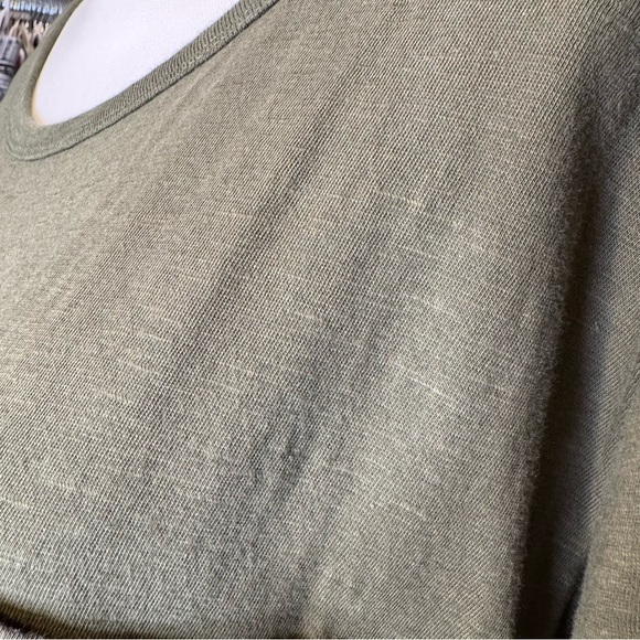 A. N. A. Green Boxy Short Sleeve T-Shirt Size 2XL - Picture 5 of 10